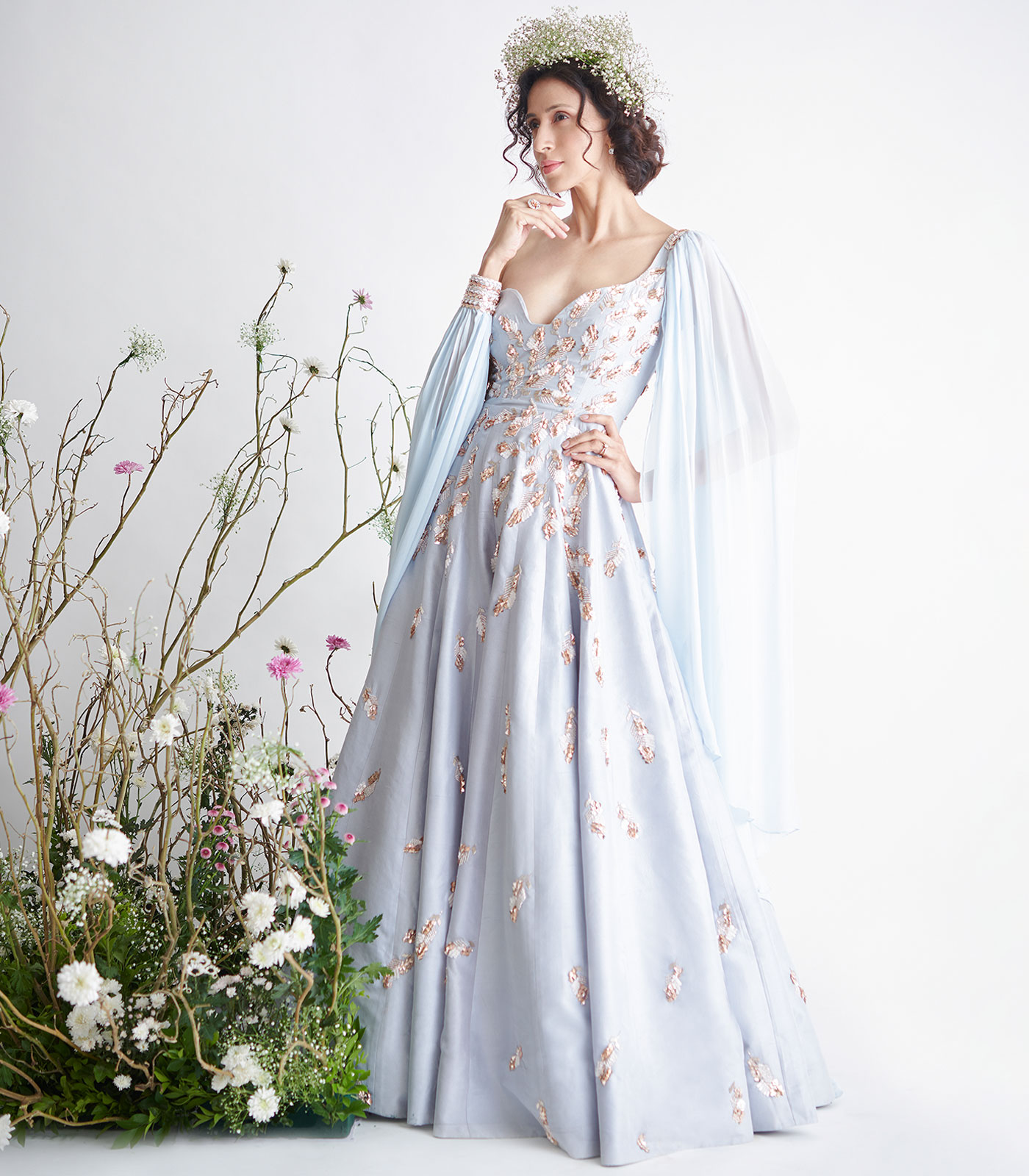 Light blue gown – Tifara